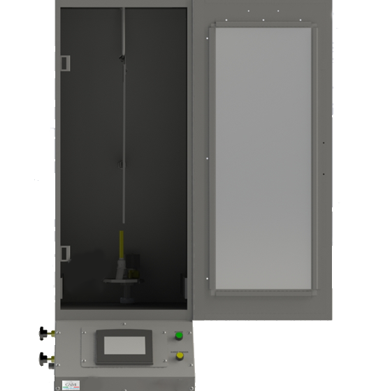 VERTICAL FLAMMABILITY TESTER